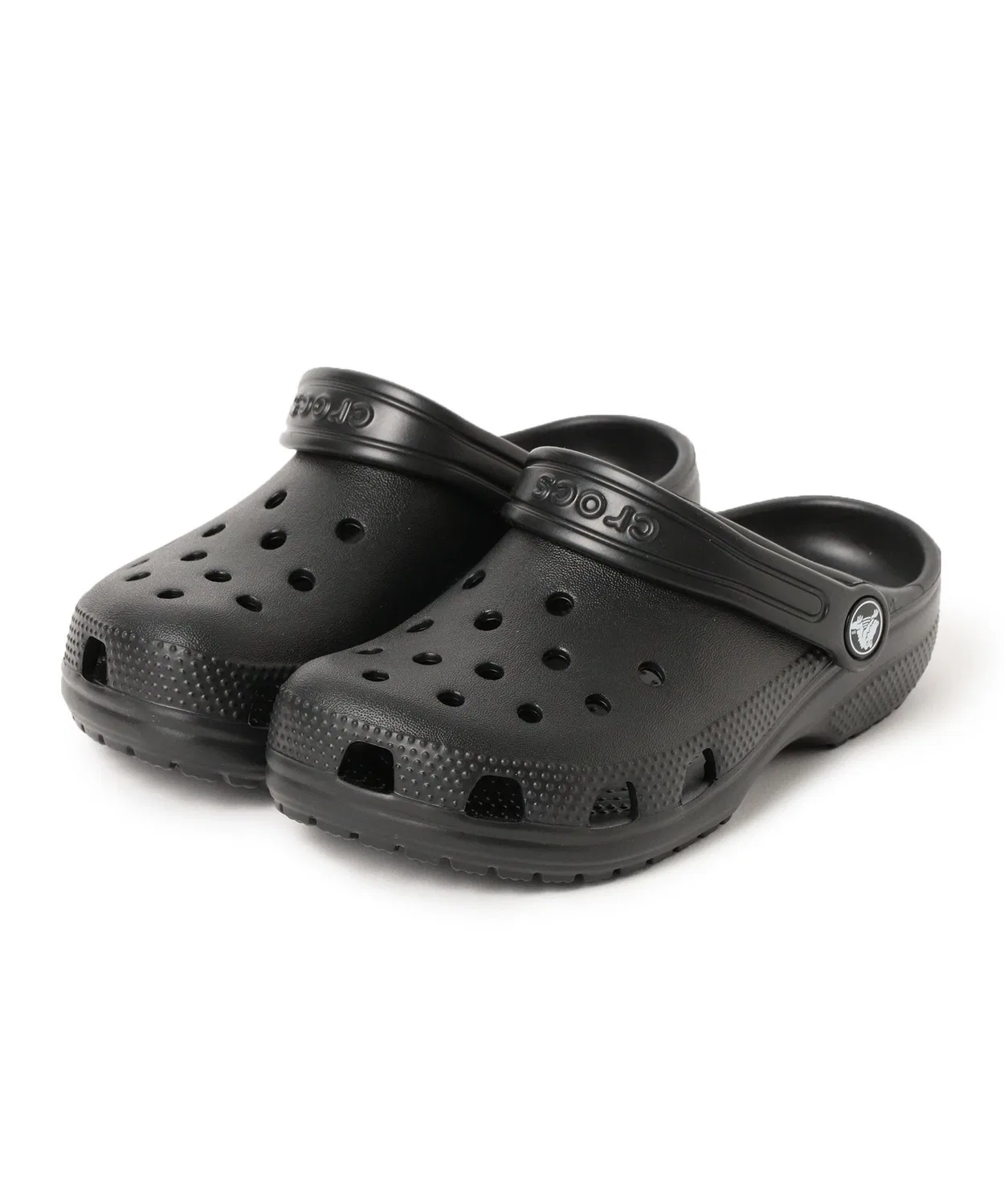 Детские сандалии-клоги с закрытым носком, модель Classic Clog, crocs, Black