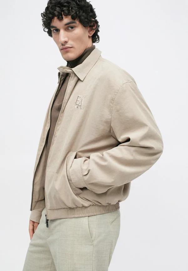 Куртка-Блузон, куртка-бомбер Emporio Armani, Silver Mink