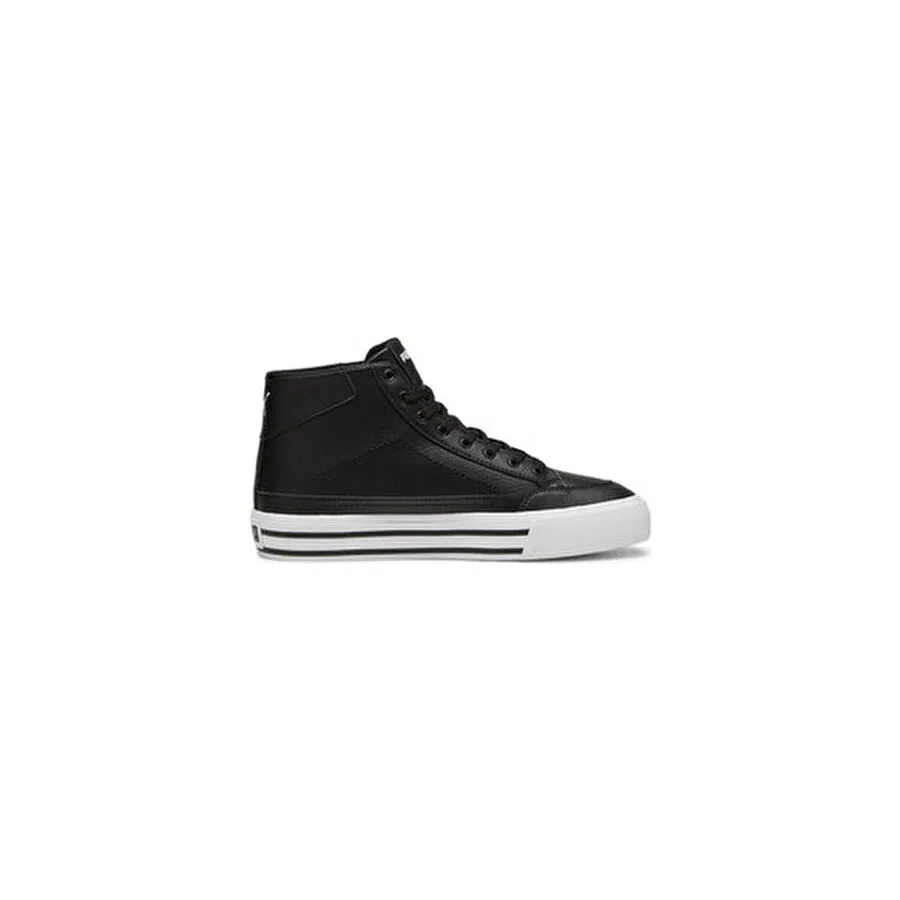 Кроссовки с высоким берцем Puma Court Classic Vulc Orta, Черный — фото 4