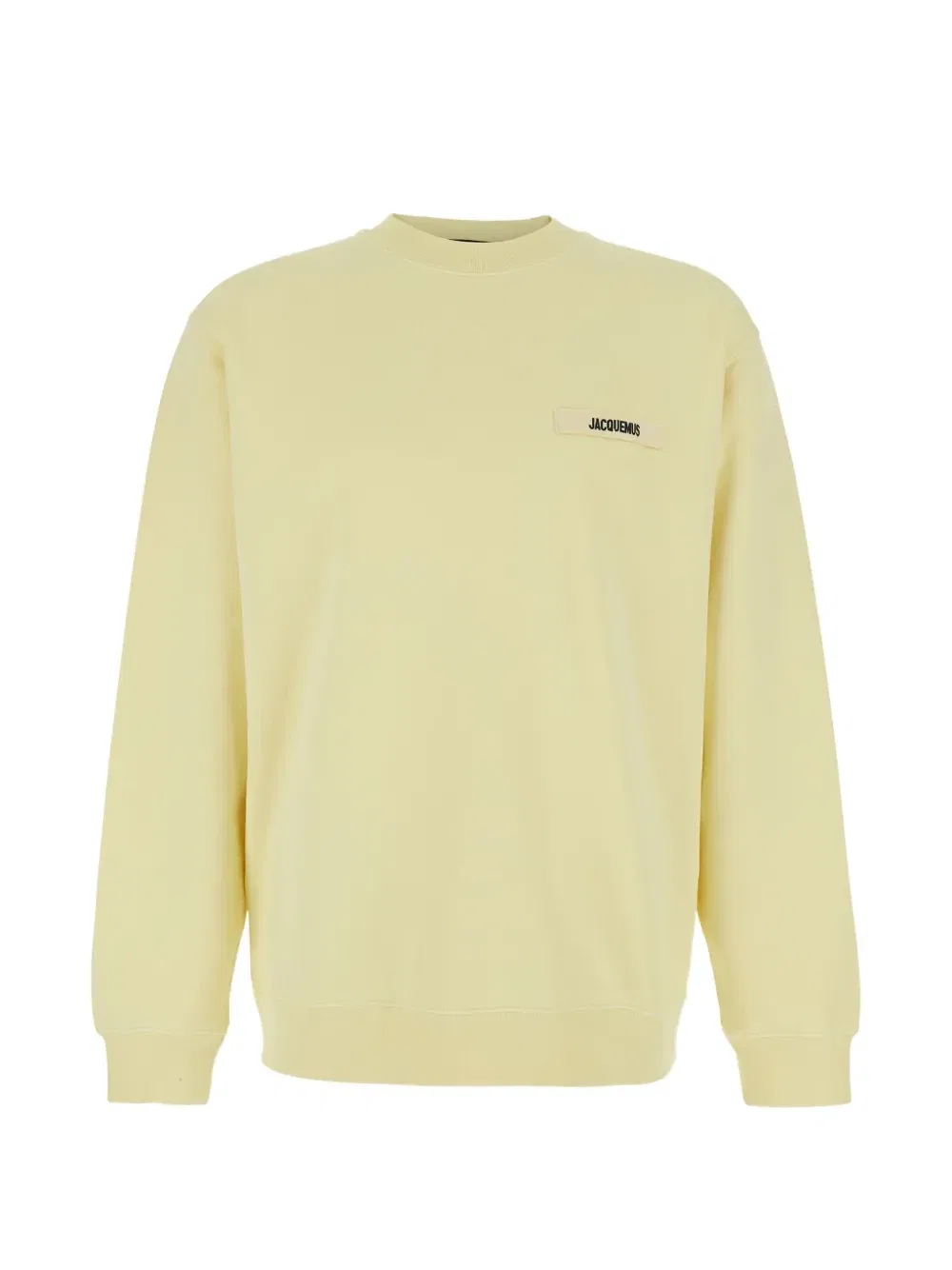 Свитшот с логотипом Gros Jacquemus, желтый