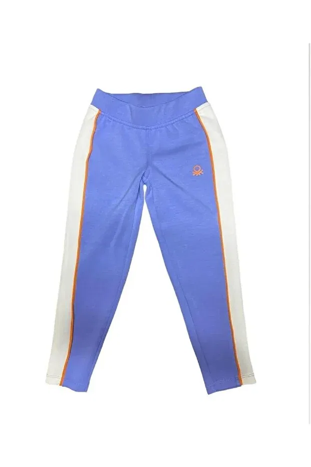 Детские леггинсы для девочек однотонные Benetton, Blue