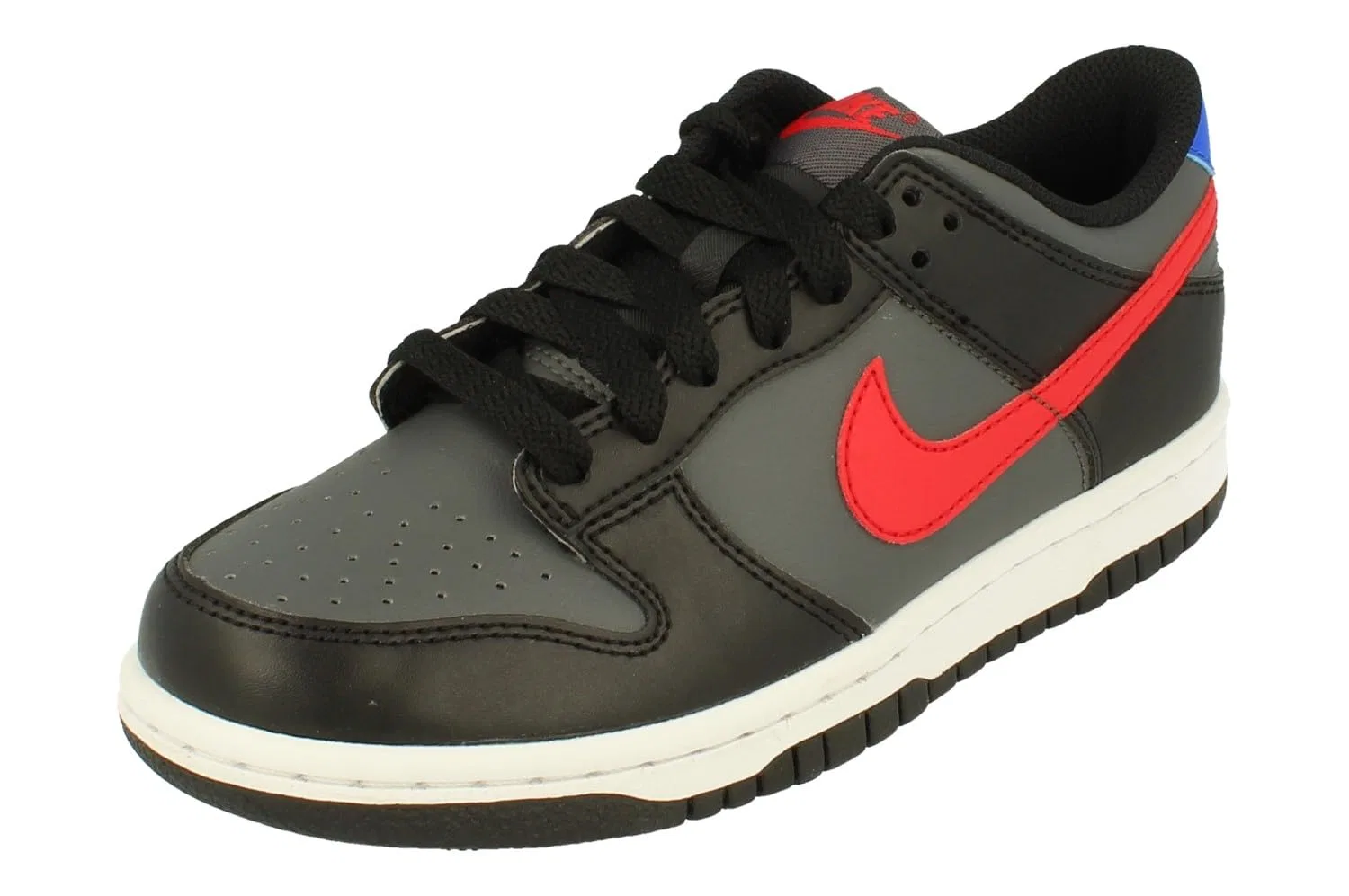 Детские кроссовки для мальчиков с принтом Dunk Low NIKE, Black