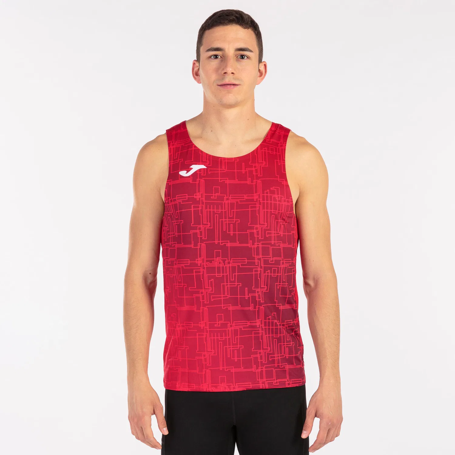 Детская футболка с принтом Joma Elite VIII, Цвет: Красный — фото 2