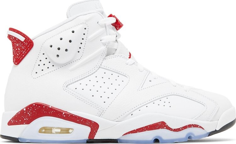 

Кроссовки Air Jordan 6 Retro Red Oreo, белый