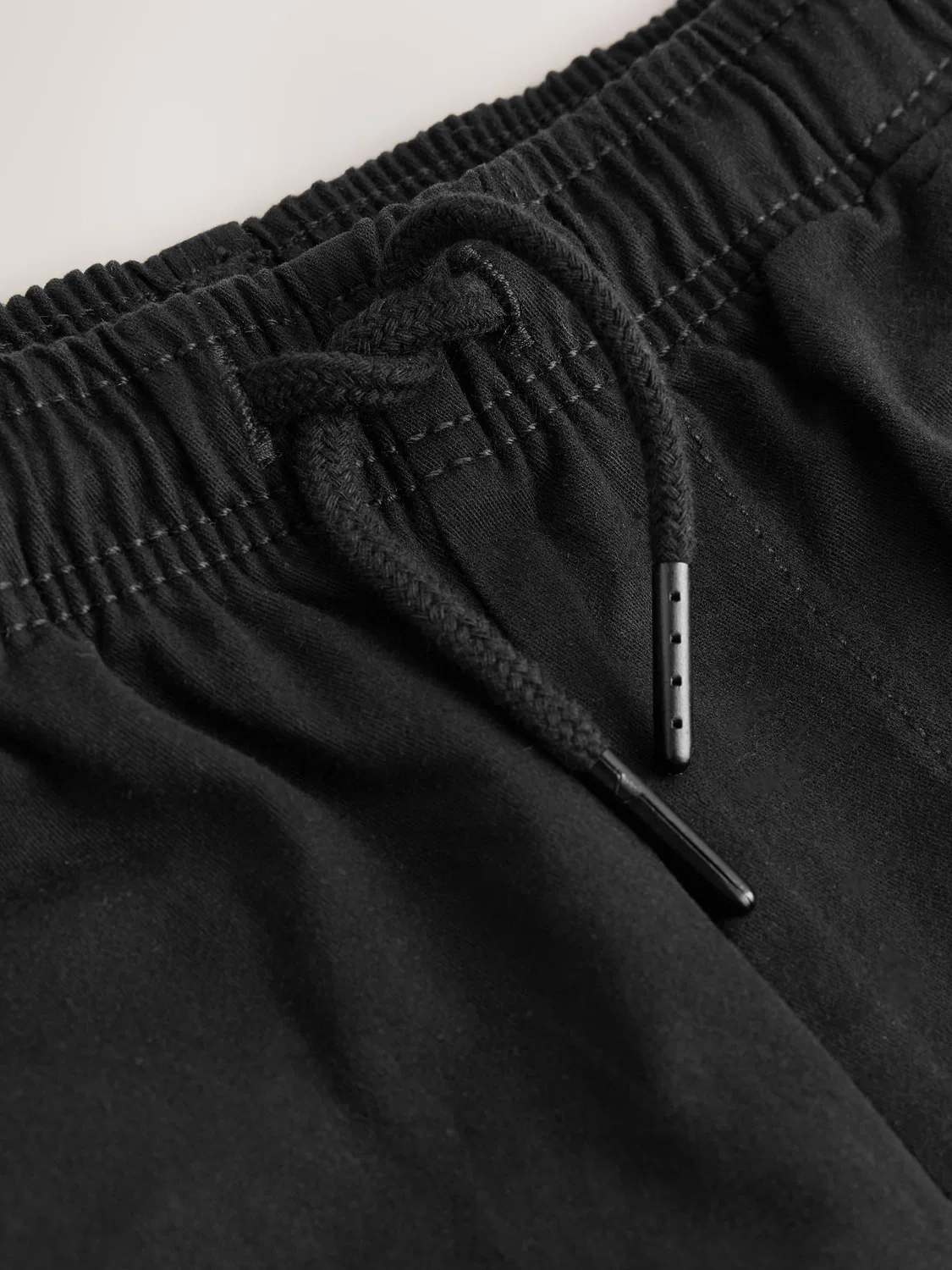 Шорты свободного кроя, Black Loose Fit Shorts Next, черный — фото 4