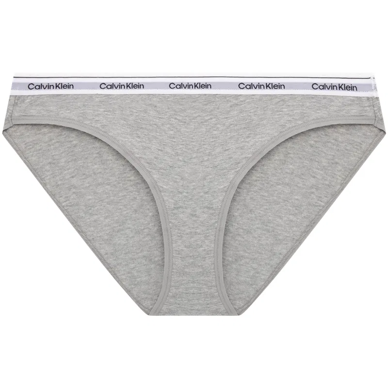 Женские трусы-бикини с логотипом Calvin Klein, комплект из 3, Light Beige Yellow — фото 3