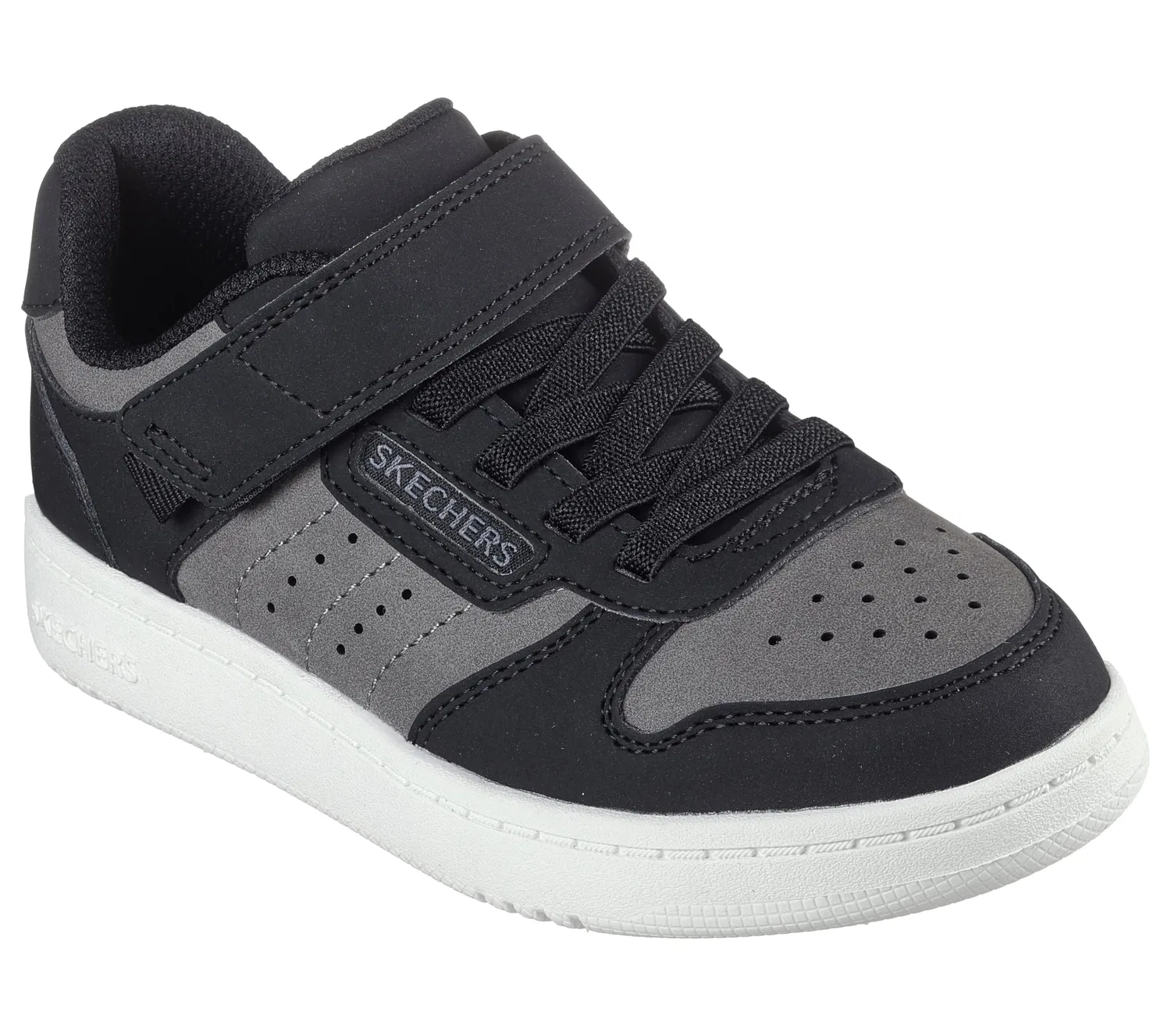 Детские кроссовки для мальчиков Skechers Quick Street Trainers, Black