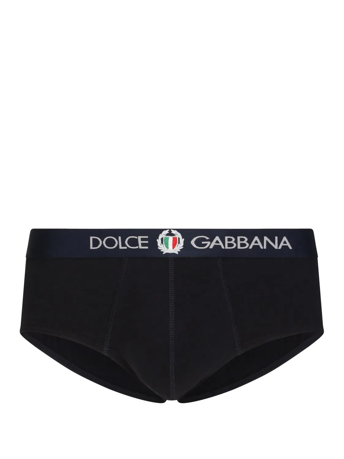 Брифы с Логотипом на Поясе Dolce & Gabbana, черный