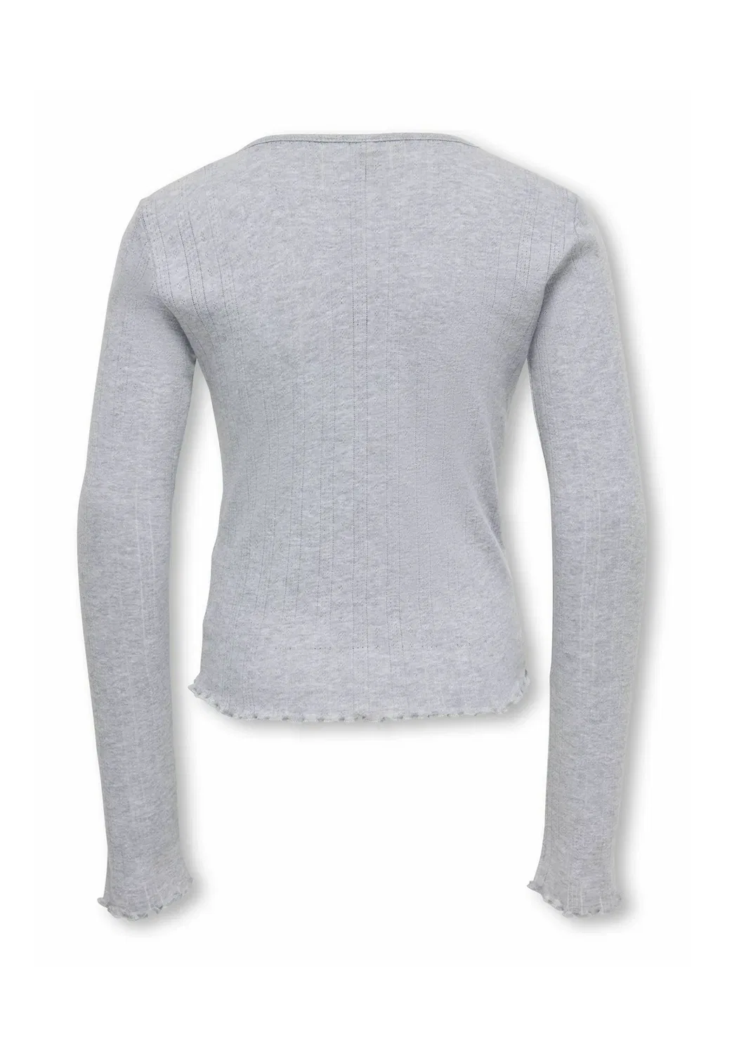 Кардиган Kogsalsa life с длинными рукавами (младшая версия) - кардиган Only Girls, Light Grey Melange — фото 2