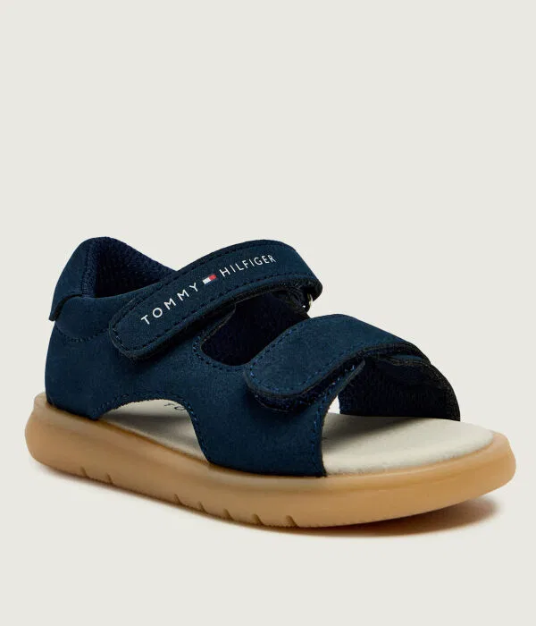 Детские сандалии для девочек из искусственной кожи Tommy Hilfiger, Blu Marino