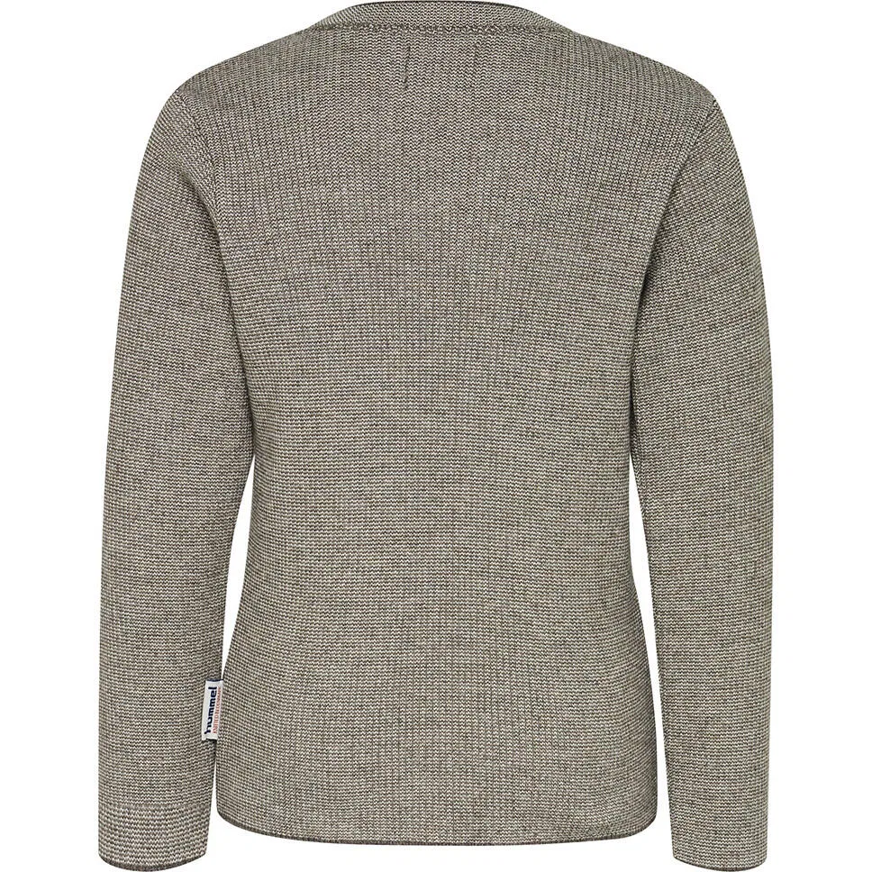 Детское худи с принтом Hmlkarma Knit Hummel, Grau — фото 2