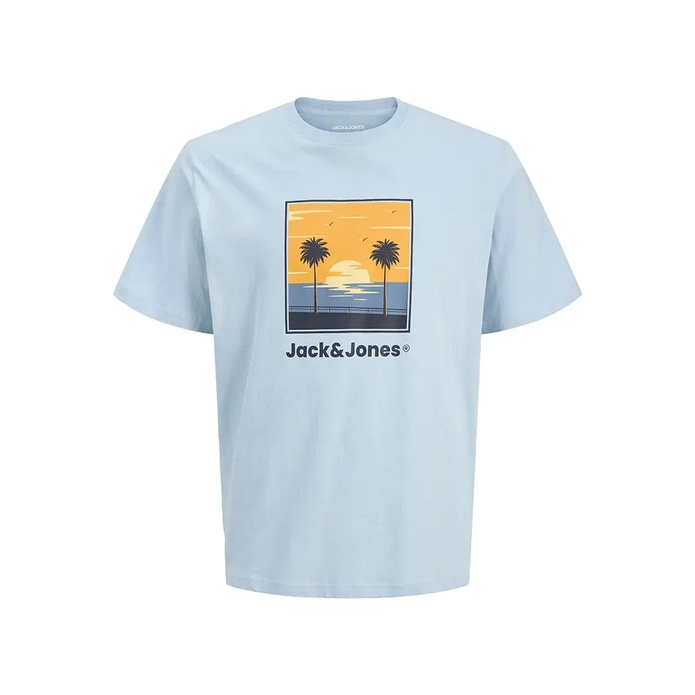 Футболка с коротким рукавом Perry Jack & Jones, синий