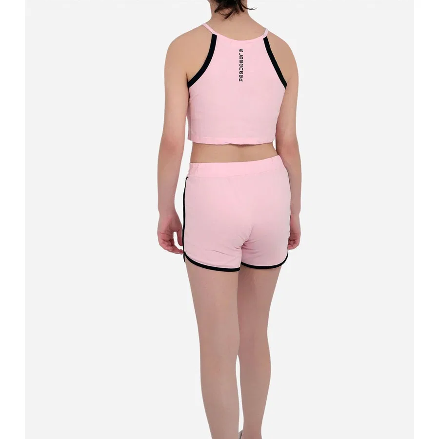 Комплект из футболки и шорт с логотипом Slazenger, Розовый — фото 3