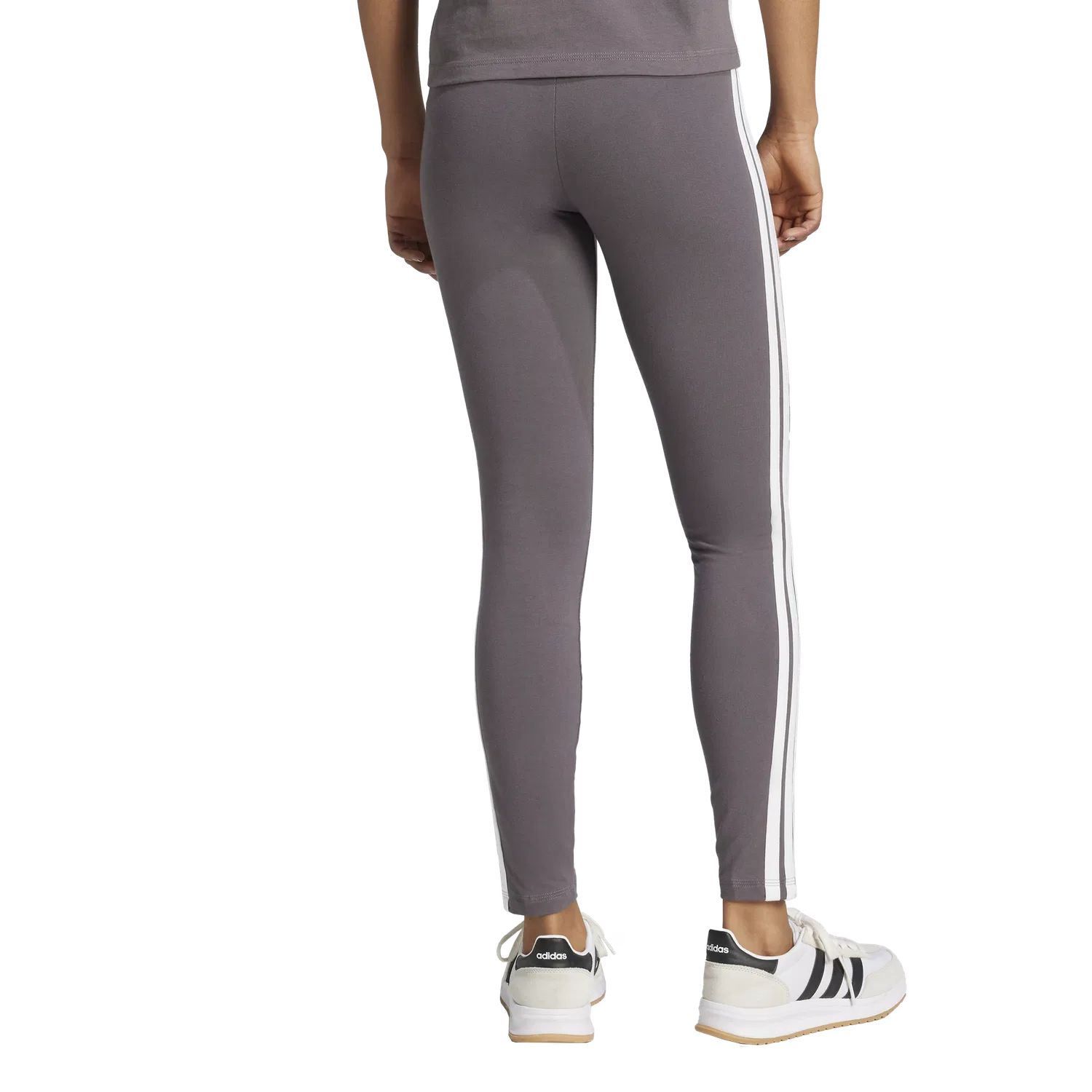 Женские леггинсы для фитнеса Adidas, Серый — фото 2