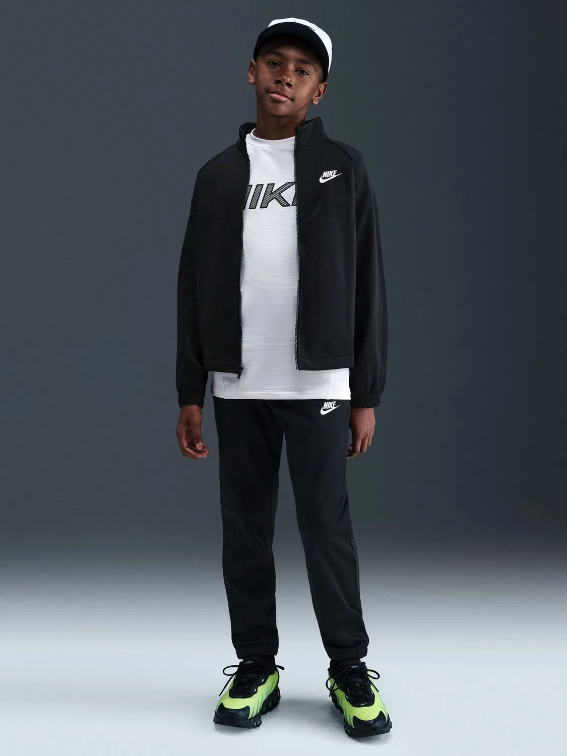 Спортивный костюм Dri-FIT Nike, черный