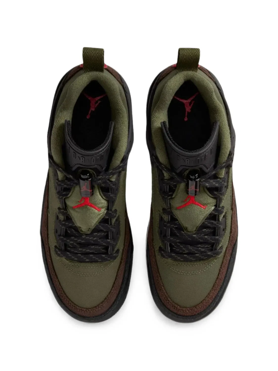 Кроссовки Spizike Jordan Kids, зеленый — фото 2