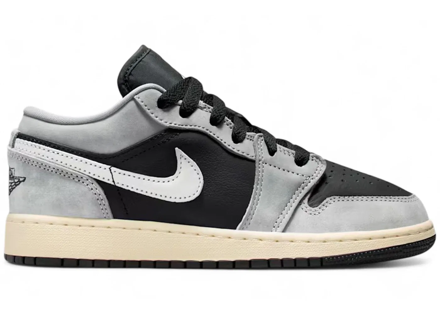 Детские кроссовки Lifestyle Jordan 1 Low SE Jordan, Light Smoke Grey/Sail/Muslin/Black