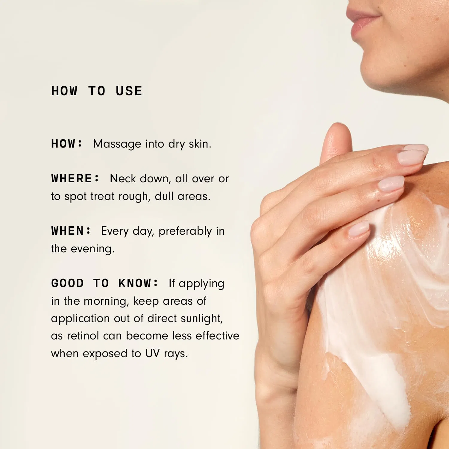 Лосьон для тела с ретинолом Versed Press Restart Retinol Body Lotion, 177 мл Versed Skin — фото 3