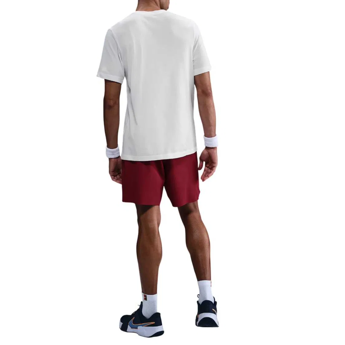 Футболка теннисная Dri-FIT Court, Nike, White — фото 3