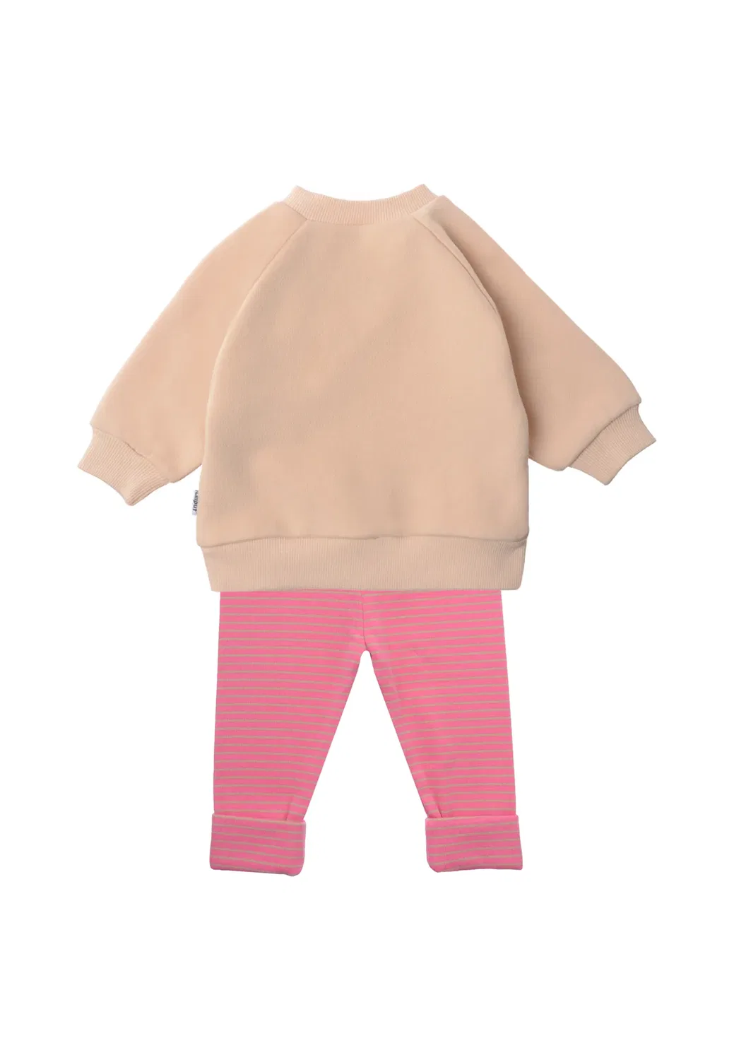 Комплект из толстовки и леггинсов Krabbe унисекс - толстовка Liliput, Beige — фото 3