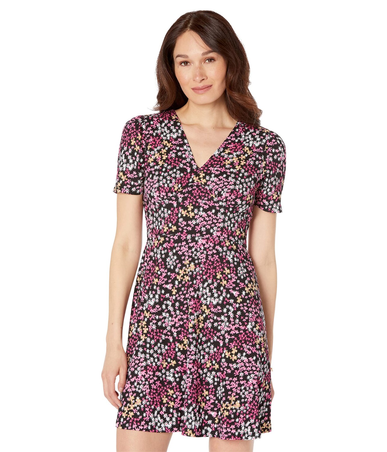 

Платье MICHAEL Michael Kors, V-Neck Floral Dress