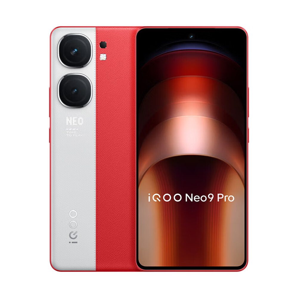 

Смартфон iQOO Neo9 Pro, 16 ГБ/512 ГБ, 2 nano-SIM, красный/белый