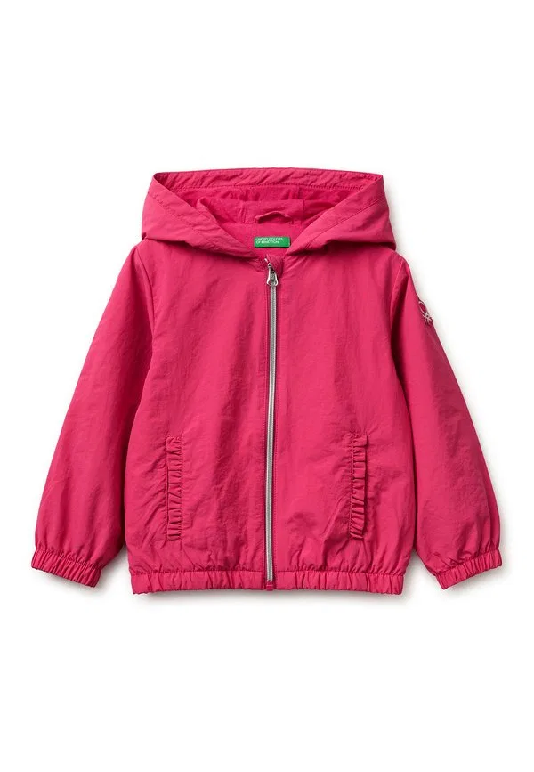 Легкая куртка-«защита от дождя». водонепроницаемая куртка United Colors Of Benetton, Red