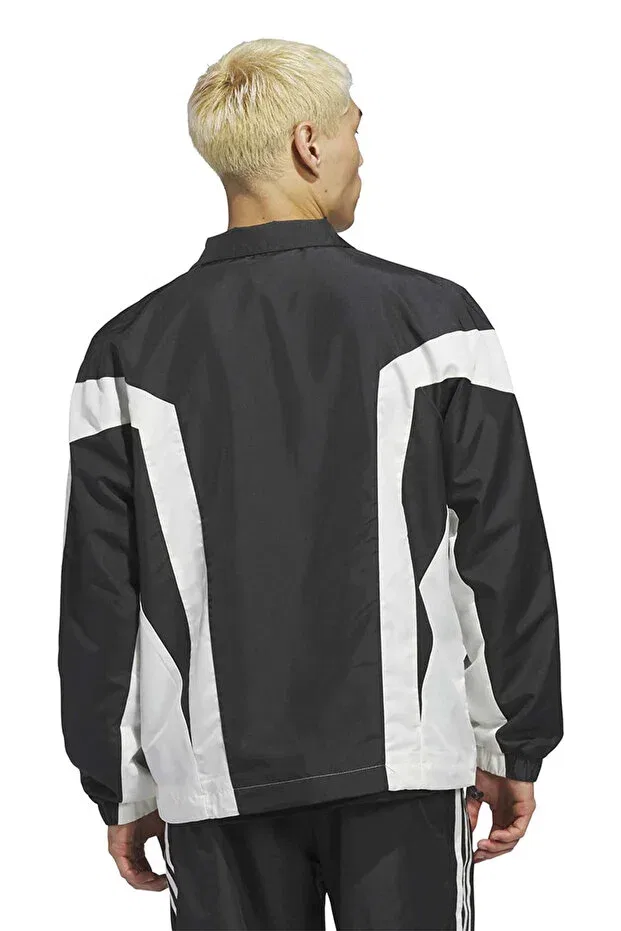 Женская ветровка-тренч оригинальная баскетбольная Originals basketball windbreak jkt jz6965 Adidas, Black — фото 2