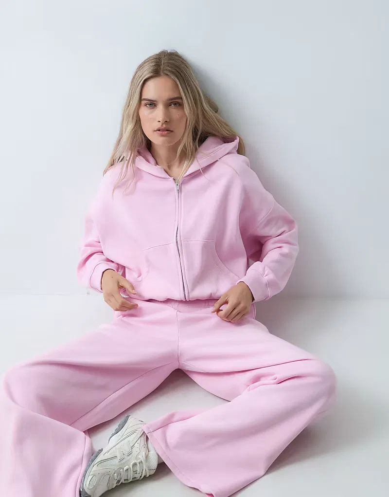 Толстовка GAP оверсайз на молнии сиреневого