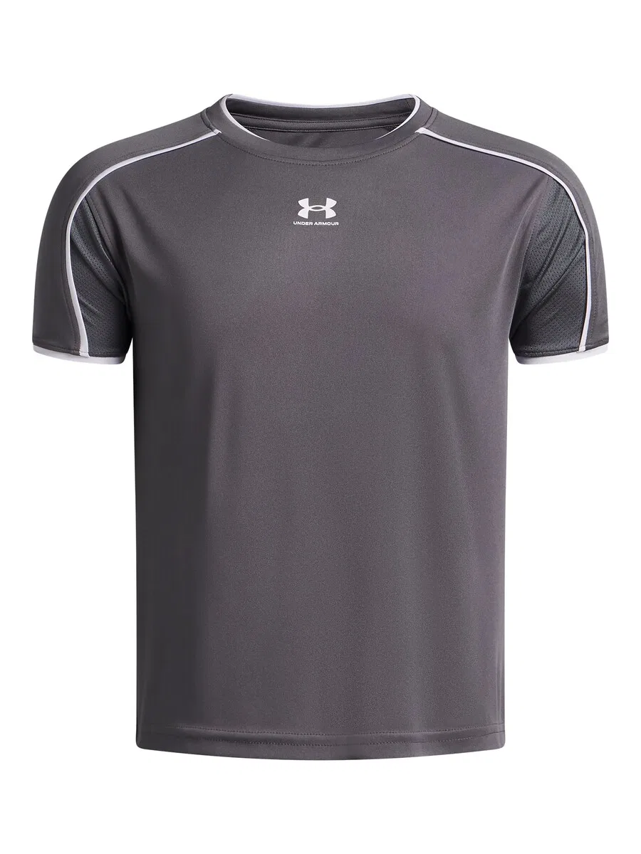 Спортивная футболка UNDER ARMOUR Performance Shirt 'Challenger' темно-серого цвета