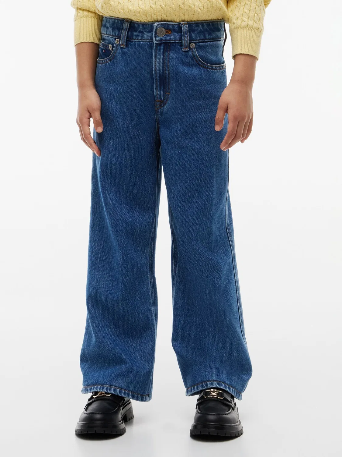 Джинсы с высокой посадкой Mabel Tommy Hilfiger, синие