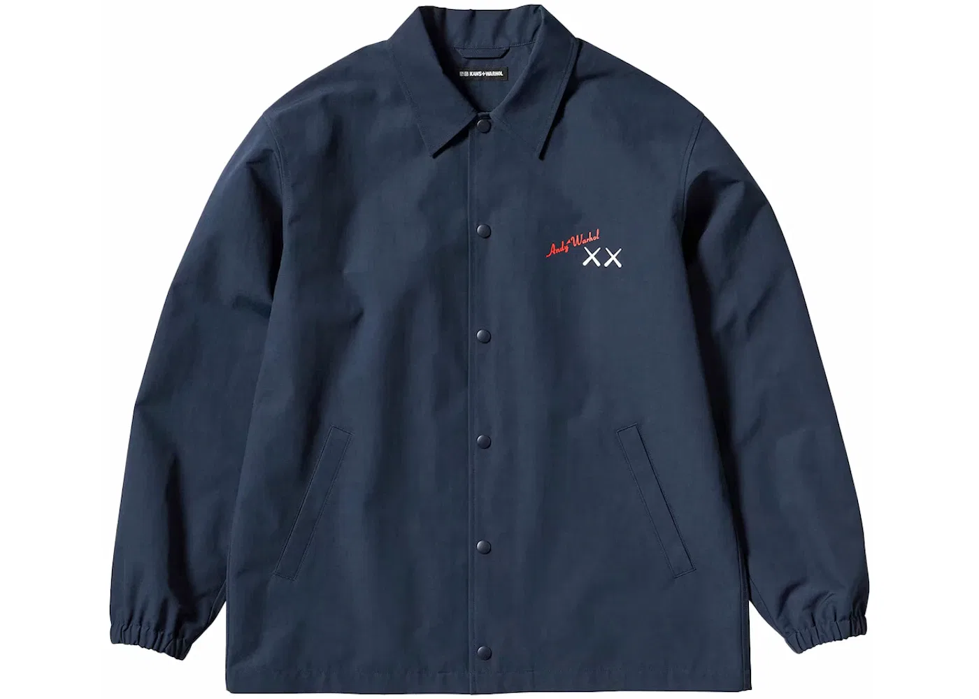 Детская куртка с принтом KAWS Warhol Coach Jacket (Asia Sizing), Navy