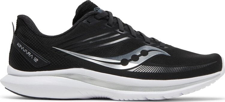 

Кроссовки Saucony Kinvara 12 Black Silver, черный