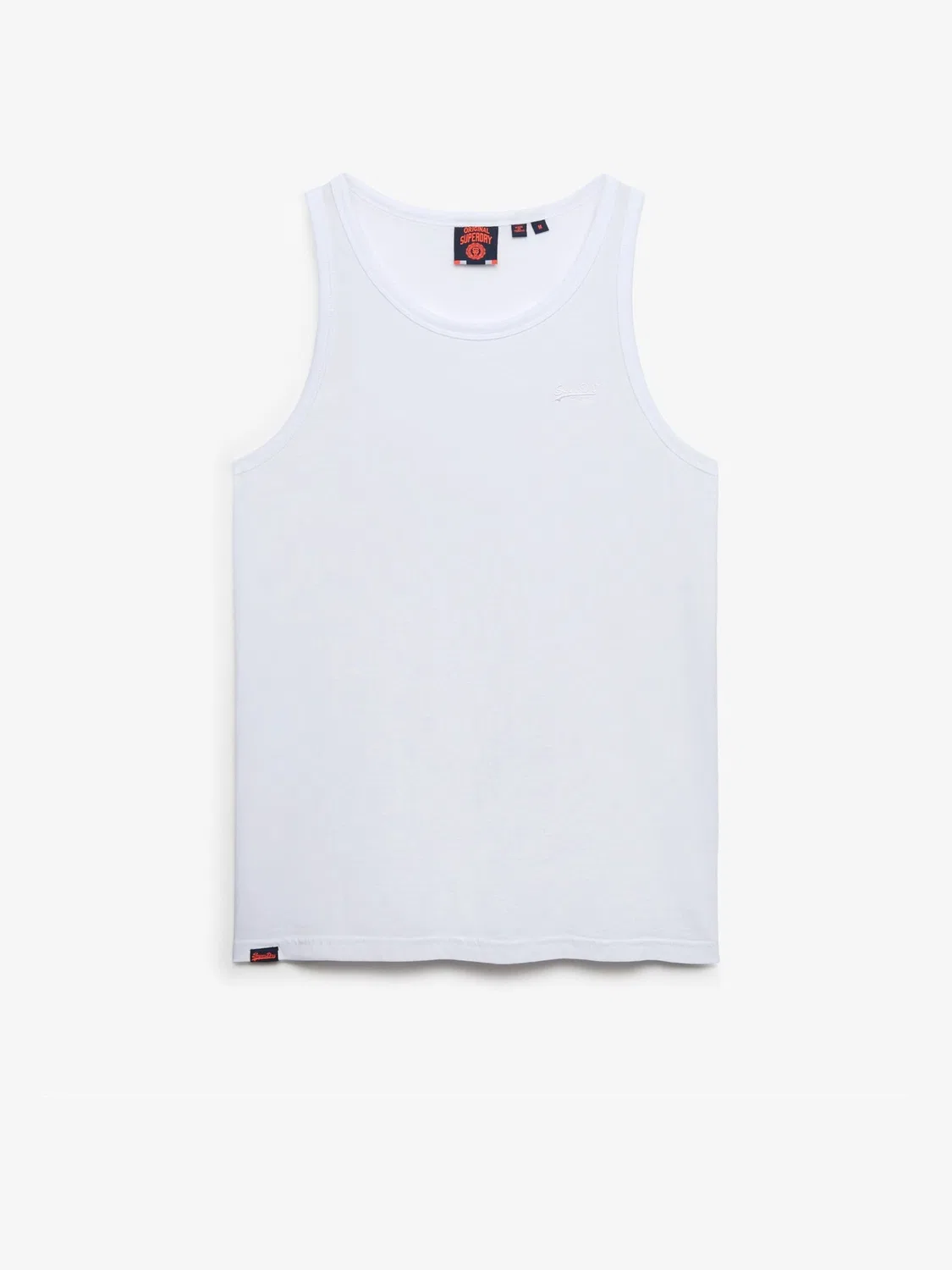 Майка Essential Logo Vest Superdry, белый — фото 3