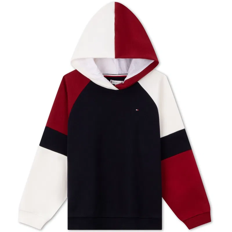 Свитшот детский с капюшоном Tommy Hilfiger, Navy Blue