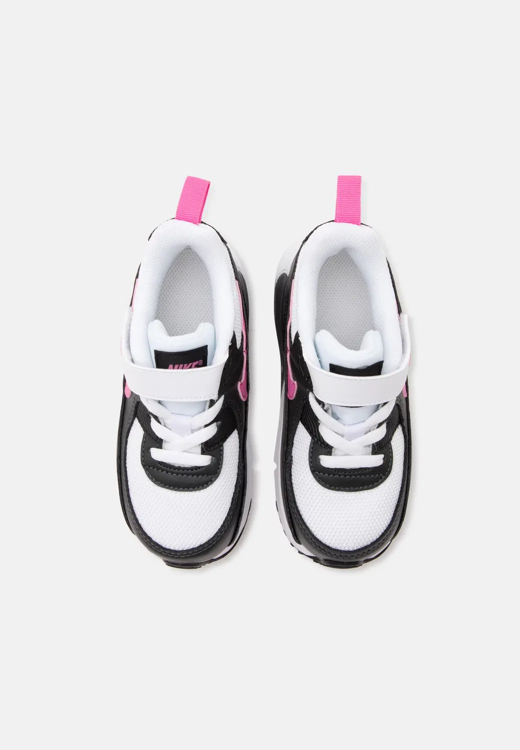 Кроссовки Air Max 90 унисекс Nike Sportswear, White/Playful Pink/Black/Anthracite — фото 4
