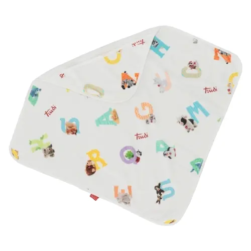 

Халат Gabel Baby Triangle Sponge Alphabet Trudi 75×75, белый