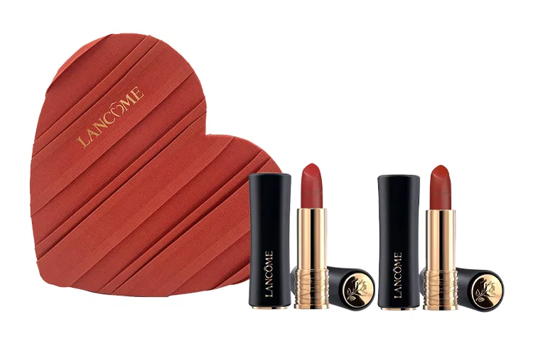 Женский набор косметики Pure Velvet Matte Finish Lipstick 520 Box Set, LANCOME, Red