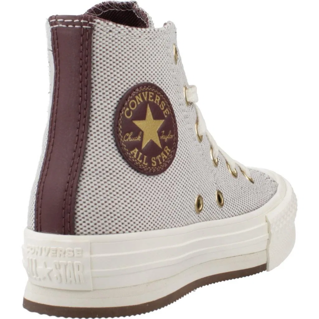 Детские кроссовки Converse Chuck Taylor As Eva Lift, Braun — фото 3