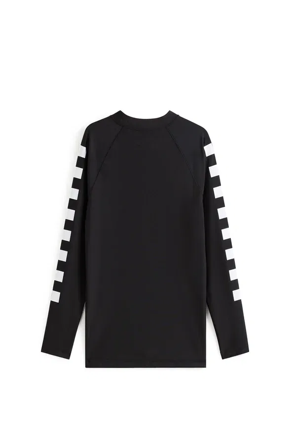 Рашгард с принтом Rashguard Vans Black, черный — фото 2
