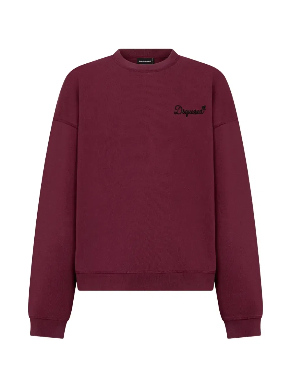 Толстовка Signature свободного кроя Dsquared2, красный
