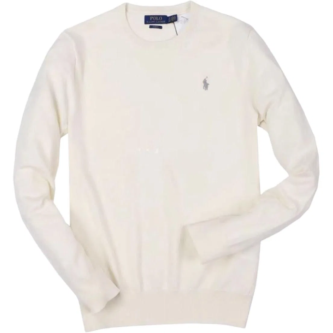Мужской свитер с круглым вырезом Polo Ralph Lauren, Ecru