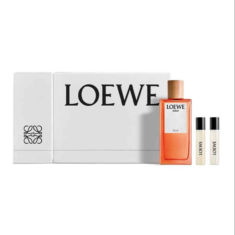 

Парфюмерный набор Loewe Solo Ella, 100мл + 10мл + 10мл