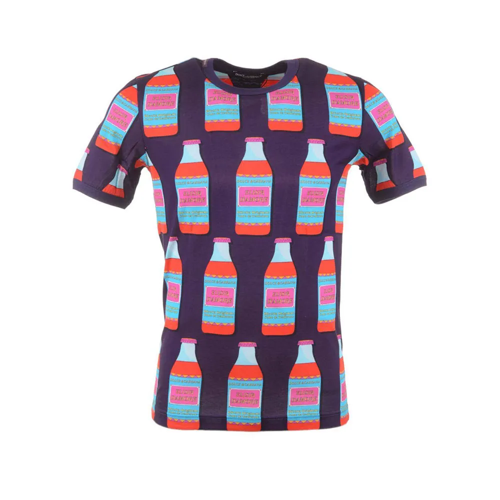 

Футболка с коротким рукавом Dolce & Gabbana 745833, фиолетовый