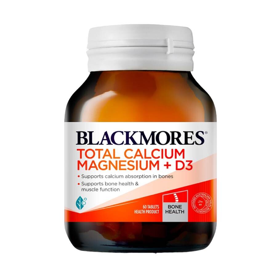 

Комплекс минералов Blackmores Total Calcium & Magnesium + D3, 60 таблеток tablets