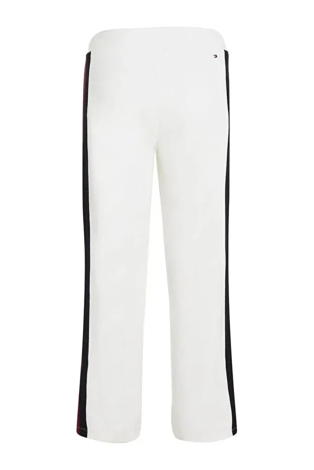 Женские брюки с принтом Tommy Hilfiger, Ybl White — фото 4
