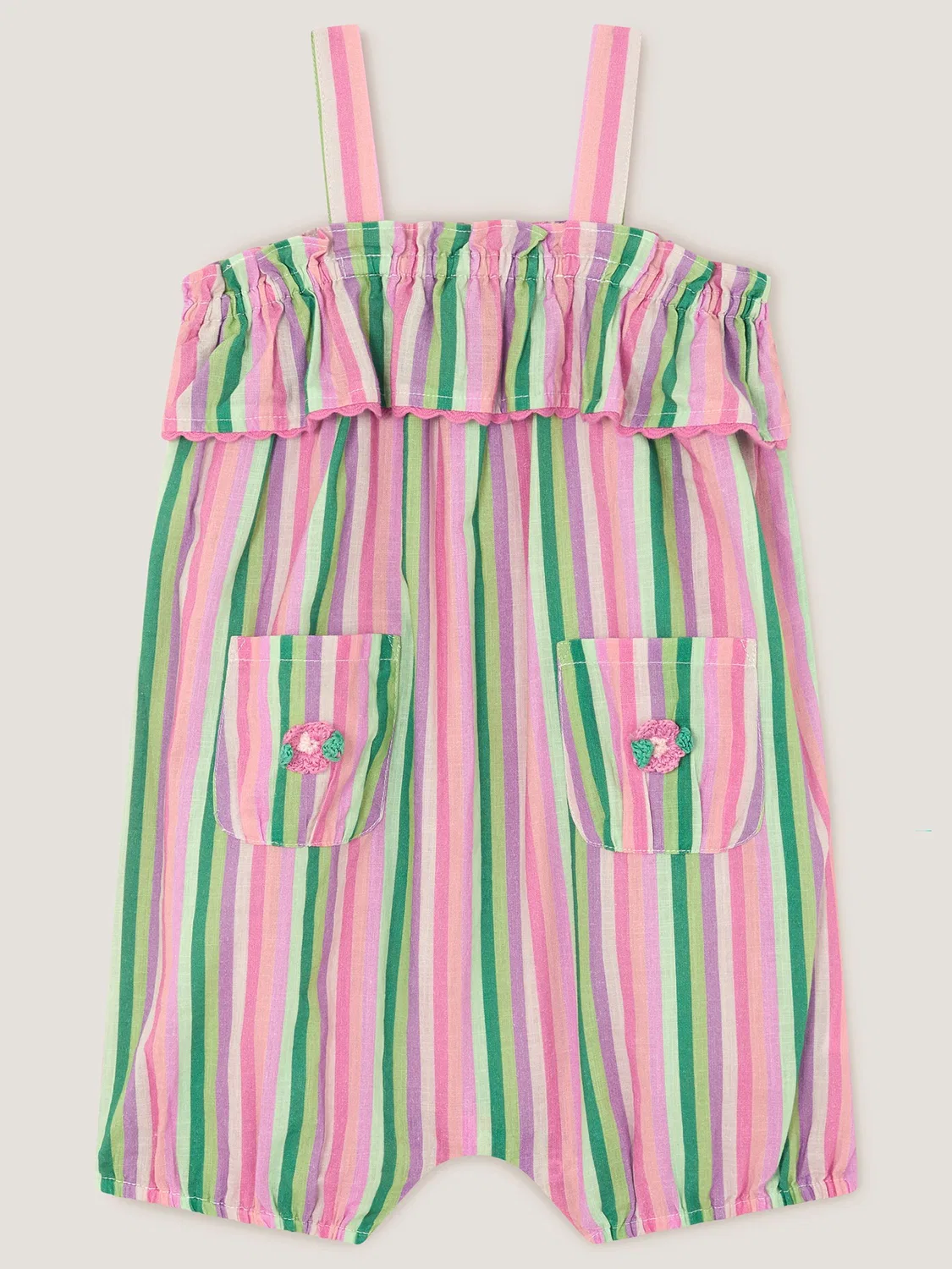 Комбинезон с оборками Monsoon Green
