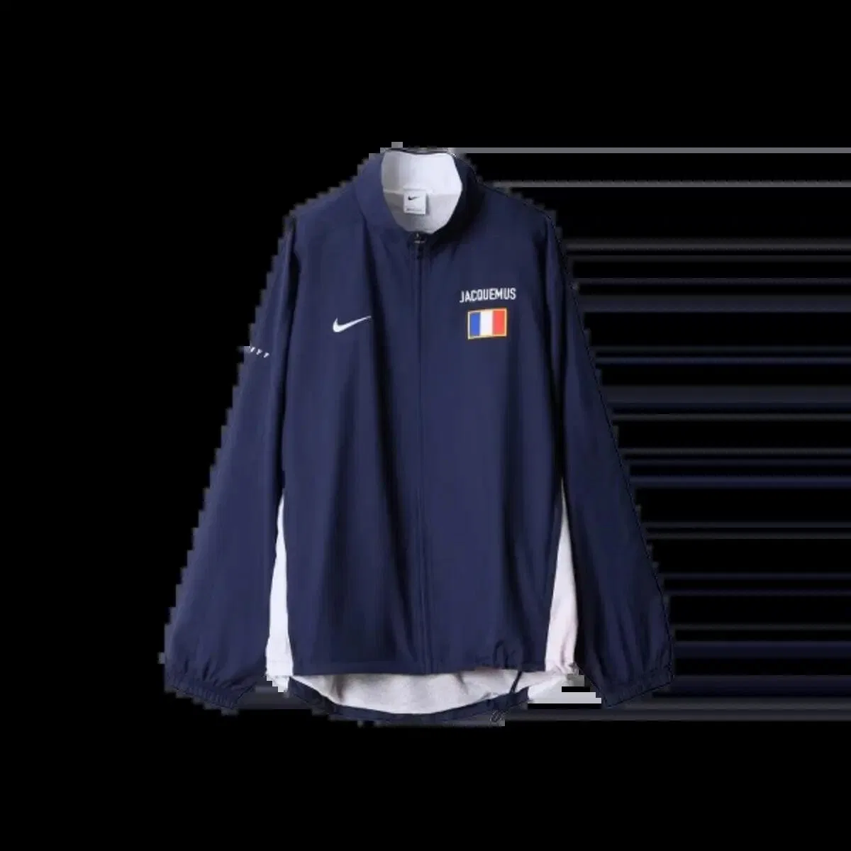Мужская тренировочная куртка Nike x Jacquemus x France Dark, Blau