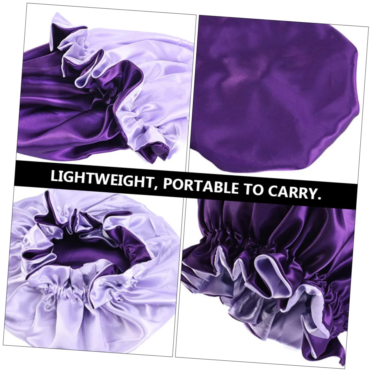 Шапочка для душа Satin, Healeved, lila — фото 4