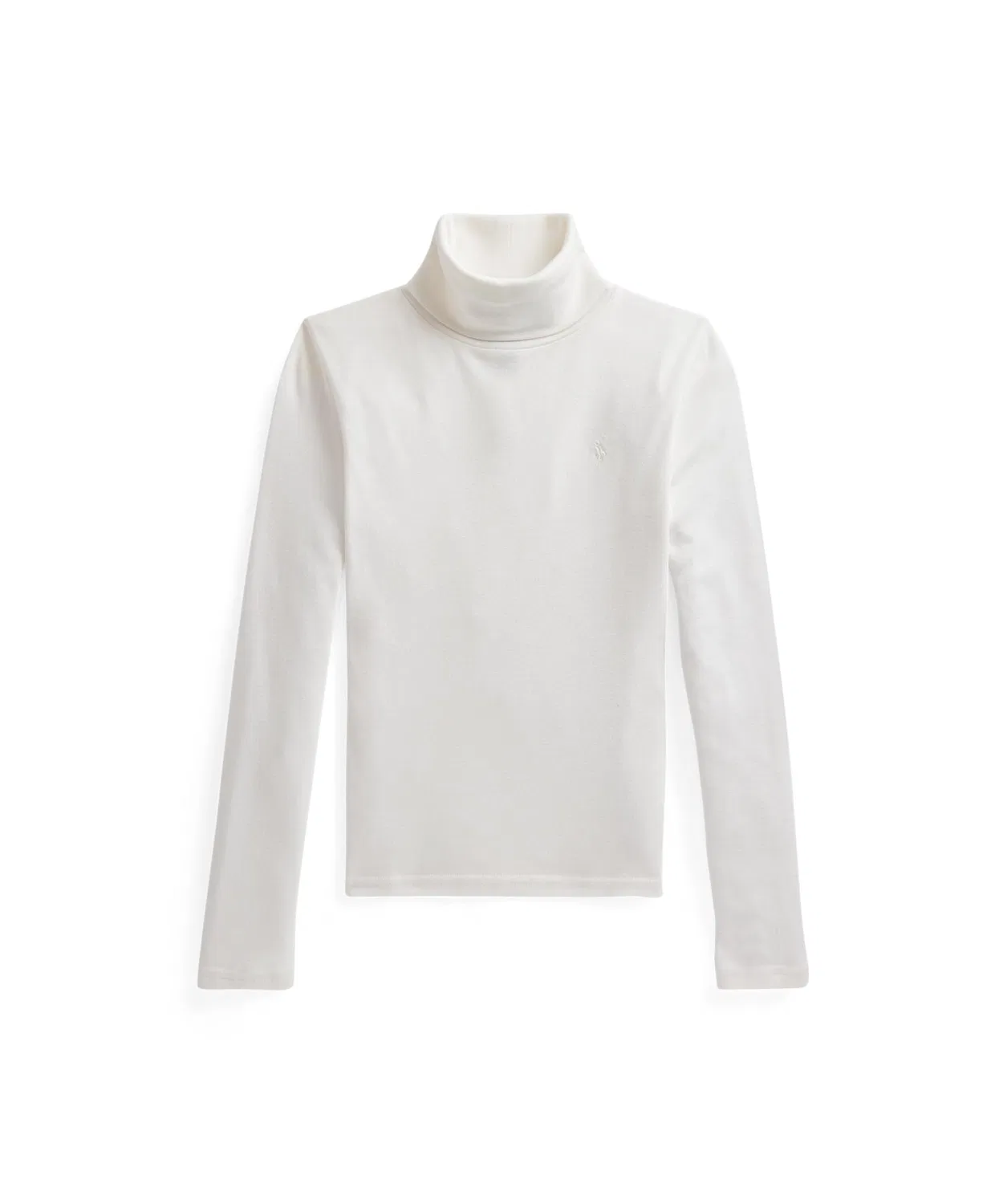 Детское лонгслив с длинным рукавомPolo Ralph Lauren Childrenswear, Белый
